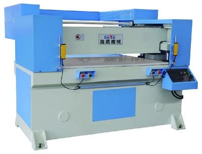 【雄鷹 XYJ-3/50、80、1上壓板 自動后退精密四柱液壓平面下料機 液壓裁斷機 雄鷹XYJ-3/50、80、100】價格_廠家_圖片 -